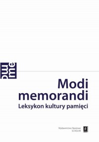 Modi memorandi. Leksykon kultury - okłakda ebooka