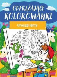 Odprężające kolorowanki Urocze - okładka książki