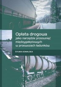 Opłata drogowa jako narzędzie przesunięć - okładka książki