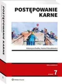 Postępowanie karne - okładka książki