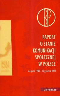 Raport o stanie komunikacji społecznej - okłakda ebooka