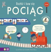 Rozłóż i baw się. Pociąg - okładka książki