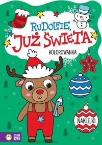 Rudolfie, już święta! - okładka książki