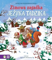 Zimowa zagadka jeżyka Tadzika - okładka książki