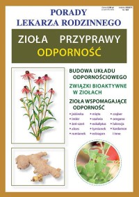 Zioła Przyprawy Odporność. Porady - okładka książki