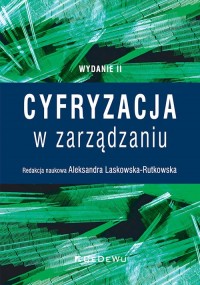 Cyfryzacja w zarządzaniu - okładka książki