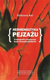 Hermeneutyka pejzażu. O topografii - okładka książki