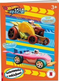 Hot Wheels?. Kolorowanka z Naklejkami. - okładka książki