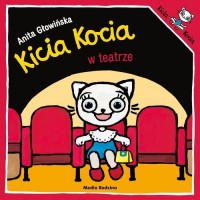 Kicia Kocia w teatrze - okładka książki