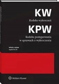 Kodeks wykroczeń Kodeks postępowania - okładka książki