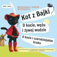 Kot z Bajki O kocie, wężu i żywej - pudełko audiobooku