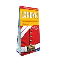 Londyn laminowany map&guide 2w1 - okładka książki