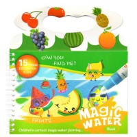 Magic Water Book Fruits - okładka książki