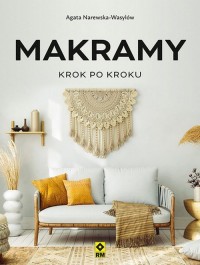 Makramy krok po kroku - okładka książki