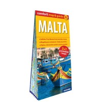 Malta laminowany map&guide 2w1 - okładka książki