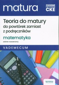 Matura 2025 Matematyka Vademecum - okładka podręcznika