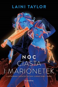 Noc ciasta i marionetek - okładka książki