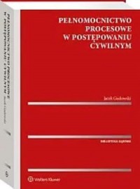 Pełnomocnictwo procesowe w postępowaniu - okładka książki