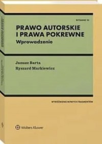 Prawo autorskie i prawa pokrewne - okładka książki