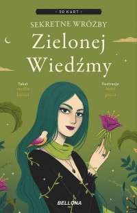 Sekretne wróżby Zielonej Wiedźmy. - okładka książki