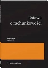 Ustawa o rachunkowości Przepisy - okładka książki