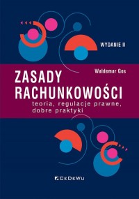 Zasady rachunkowości - teoria, - okładka książki