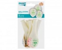 Balony Happy Birthday 30cm 5szt - zdjęcie produktu