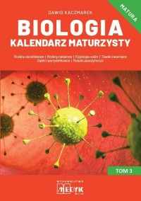 Biologia. Kalendarz Maturzysty. - okładka podręcznika