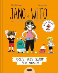 Jano i Wito uczą mówić Ż. Podróż - okładka książki