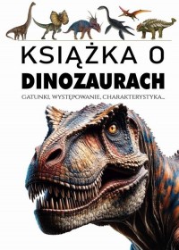 Książka o dinozaurach - okładka książki