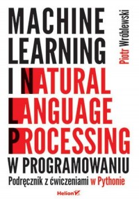 Machine learning i natural language - okładka książki