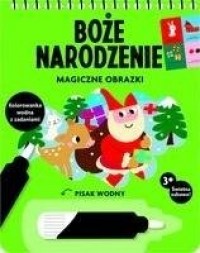 Magiczne obrazki Boże Narodzenie - okładka książki