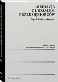 Mediacja z udziałem przedsiębiorców. - okładka książki