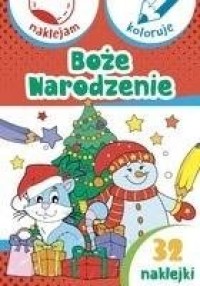 Naklejam i koloruję Boże Narodzenie - okładka książki