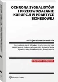 Ochrona sygnalistów i przeciwdziałanie - okładka książki