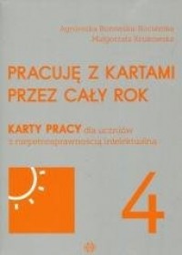 Pracuję z kartami przez cały rok - okładka książki