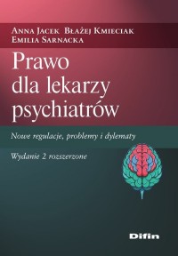 Prawo dla lekarzy psychiatrów. - okładka książki