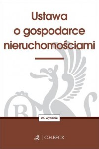 Ustawa o gospodarce nieruchomościami - okładka książki