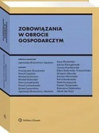 Zobowiązania w obrocie gospodarczym - okładka książki