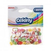 Cekiny tęczowe MT 10 mix kolorów - zdjęcie produktu