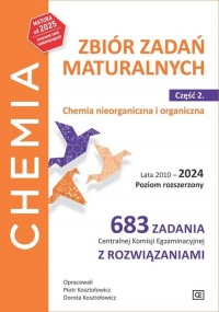 Chemia Zbiór zadań maturalnych - okładka podręcznika