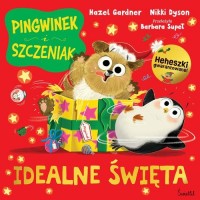 Idealne święta. Pingwinek i szczeniak - okładka książki