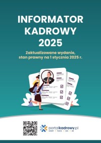 Informator kadrowy 2025 - okładka książki