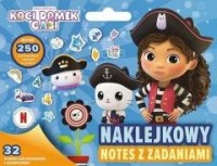 Koci Domek Gabi. Naklejkowy notes - okładka książki