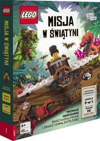 LEGO Books Misja w świątyni - okładka książki