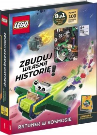 LEGO Books Ratunek w kosmosie Zbuduj - okładka książki