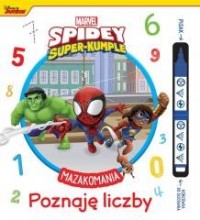 Mazakomania. Poznaję liczby. Marvel - okładka książki