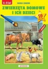 Naklejanki - Zwierzęta domowe i - okładka książki