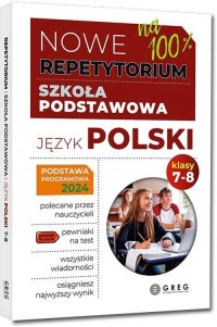 Nowe Repetytorium na 100% Językl - okładka podręcznika