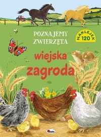 Poznajemy zwierzęta Wiejska zagroda - okładka książki